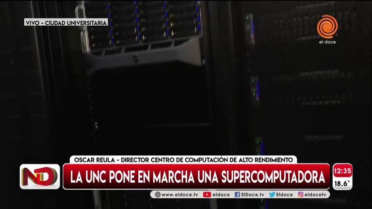 La UNC presentó a Serafín, la supercomputadora más potente del país