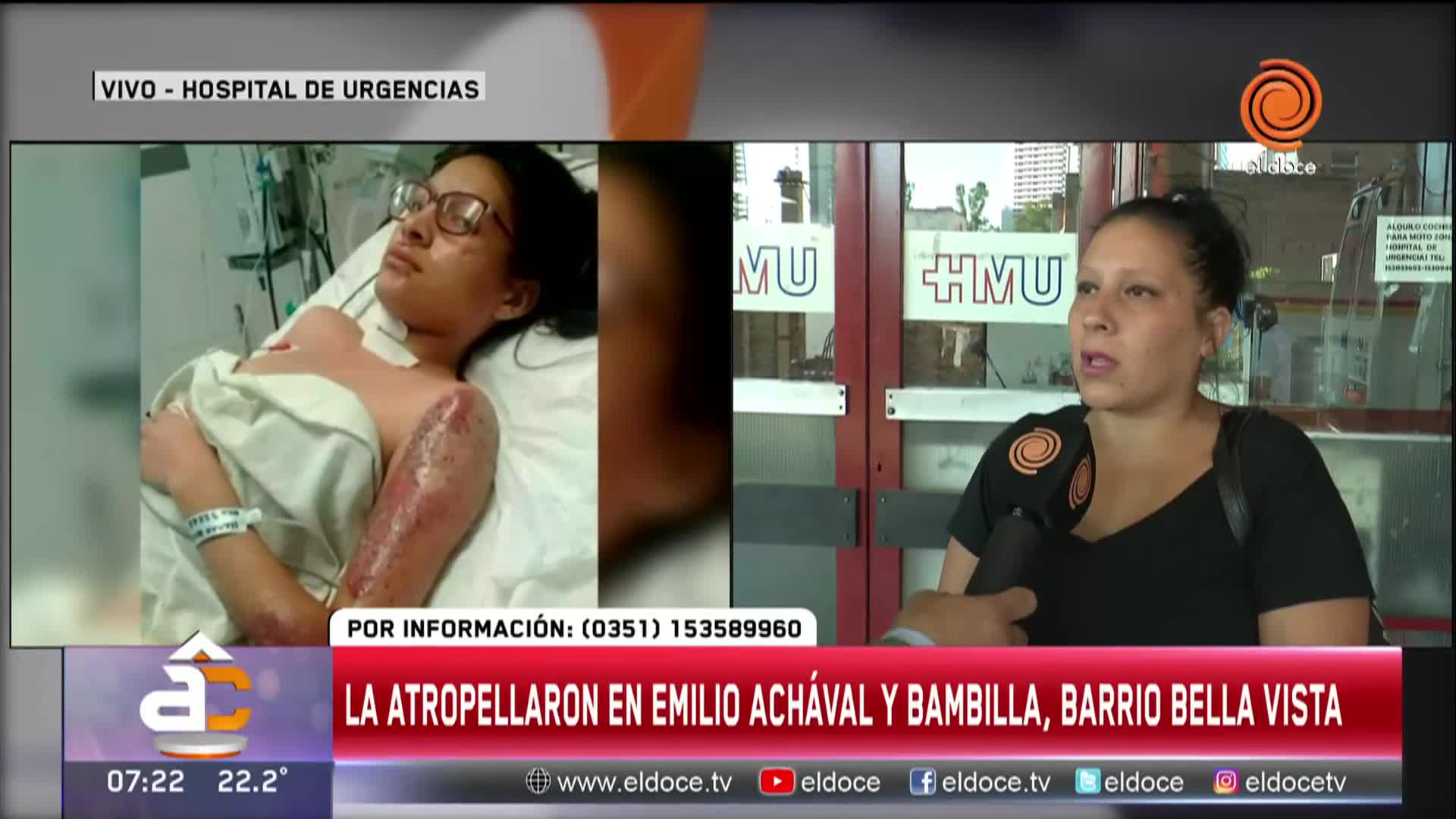 La madre de la joven atropellada: "Le pasó por encima y huyó como si nada"