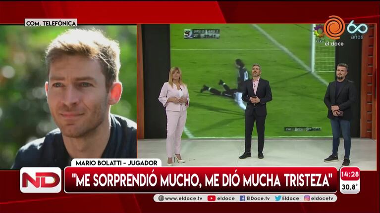 Mario Bolatti recordó a Maradona