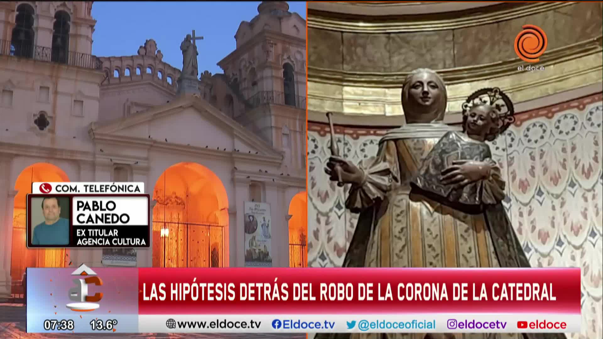 Robo por encargo, una de las hipótesis de la desaparición de la corona en la Catedral