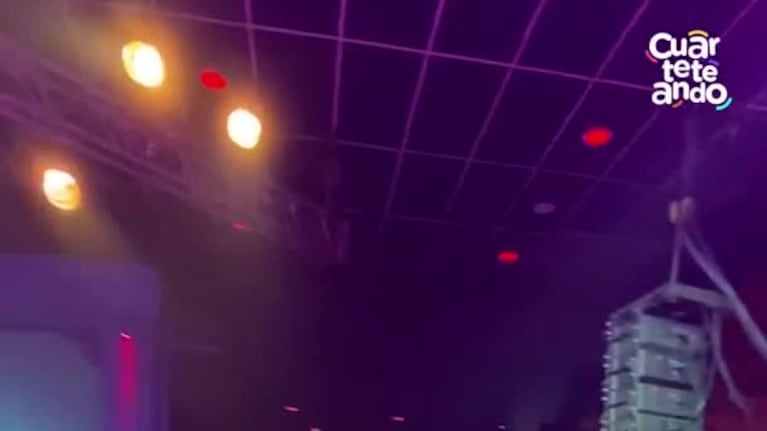 Padre e hijo: Neno y Joni Aguirre cantaron y emocionaron