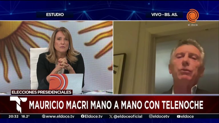 Macri tildó a Massa de "mentiroso compulsivo"