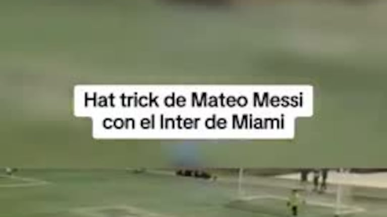 Los tres golazos de Mateo Messi en Inter Miami
