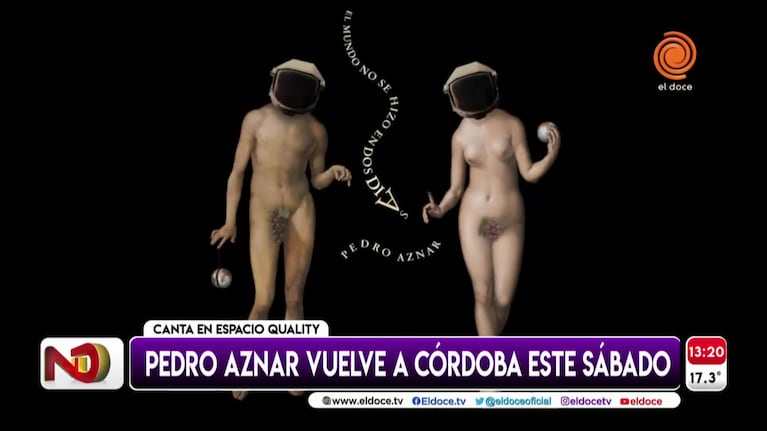 Pedro Aznar anticipó su show en Córdoba