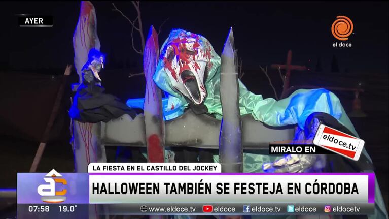 Se viene la fiesta de Halloween en el Castillo del Jockey