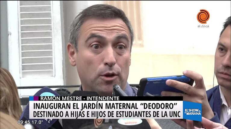 El intendente habló después de la apertura del Congreso de la Lengua