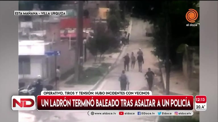 Tiroteo en Villa Urquiza: qué dijeron la madre del baleado y los vecinos