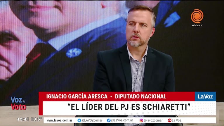 El diputado García Aresca habló sobre la candidatura de Llaryora a gobernador