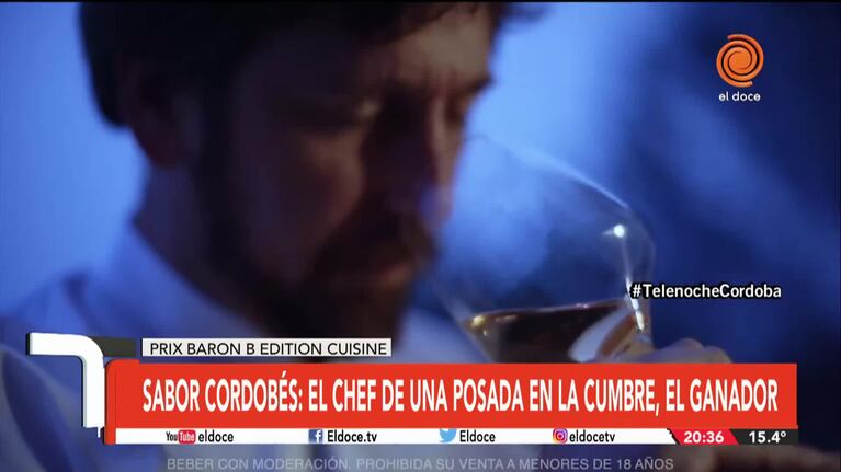 Santiago Blondel, el chef de La Cumbre que se quedó con un galardón