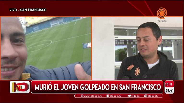 Habló el hermano del futbolista asesinado