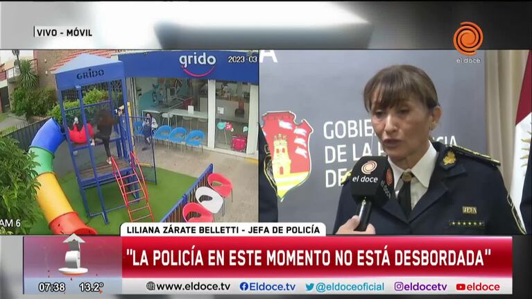 La jefa de Policía de Córdoba analizó el aumento de delitos