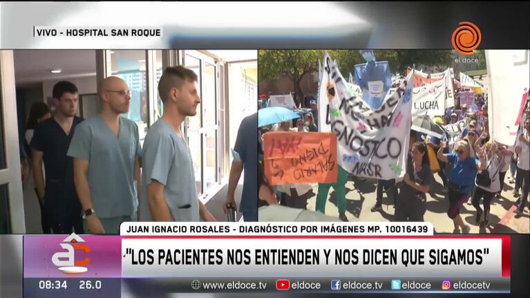 Crisis en Salud: sin avances con la Provincia, sigue el reclamo salarial