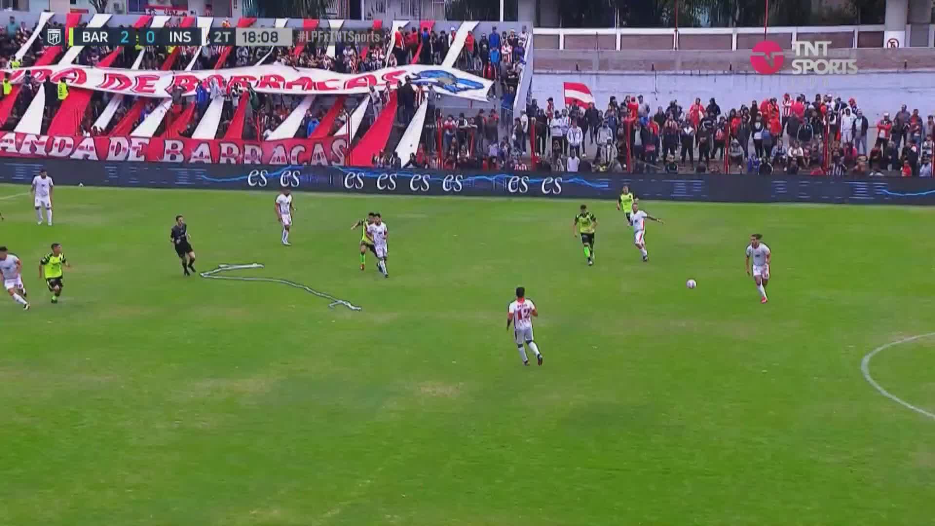 El segundo gol de Barracas Central ante Instituto