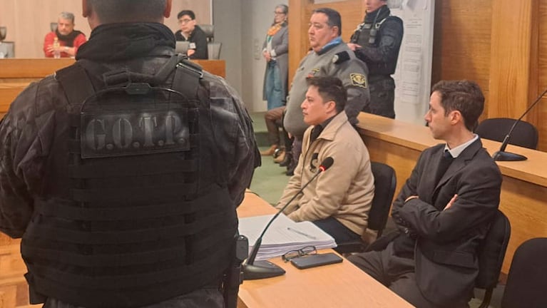 El momento de la sentencia a perpetua para Campos Matos por el femicidio a Anahí Bulnes