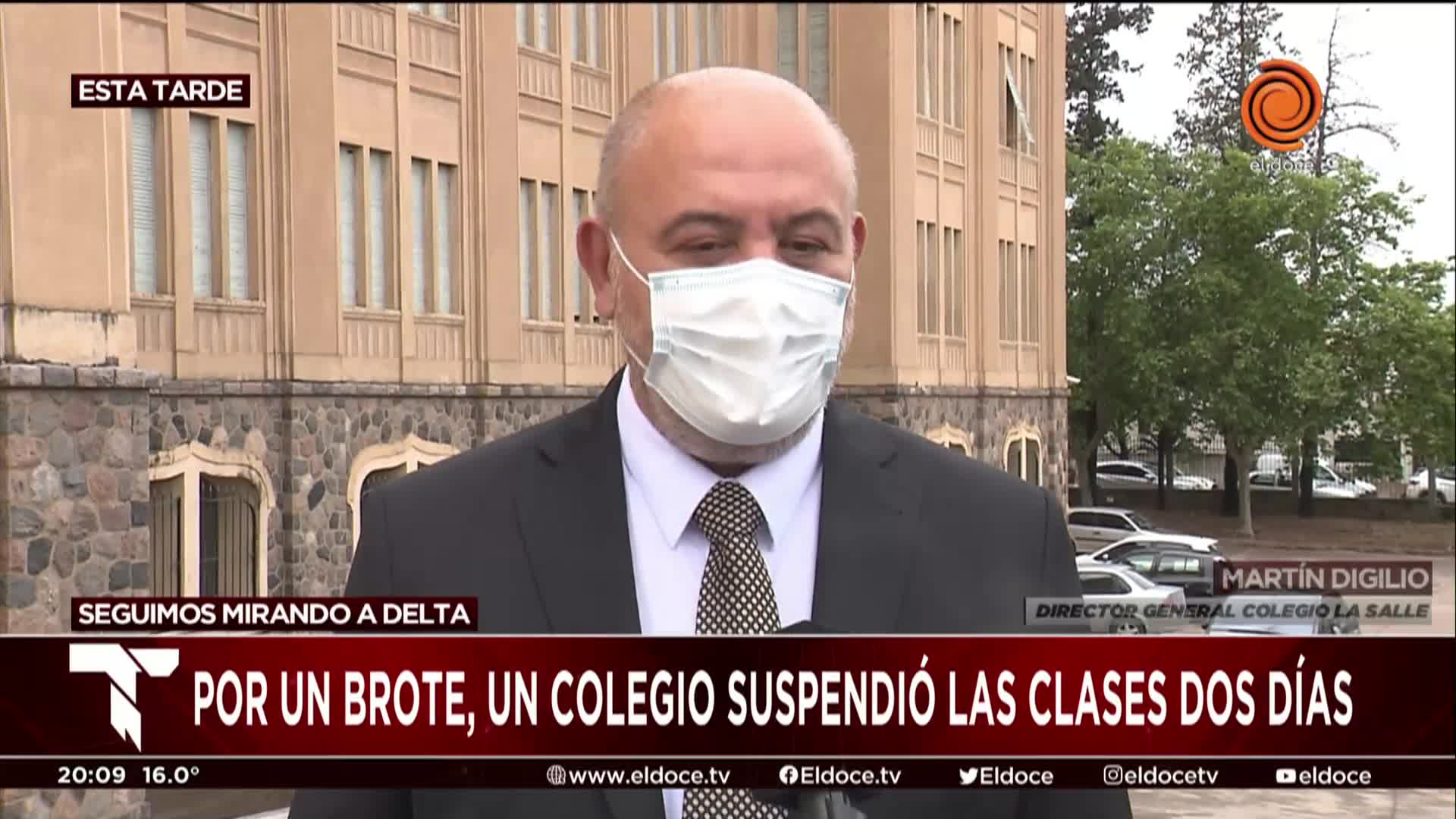 El La Salle, en alerta por casos de la Delta: "La presencialidad es todo"