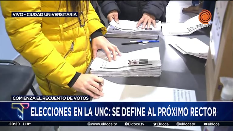 Cerró la votación para definir el próximo rector de la UNC