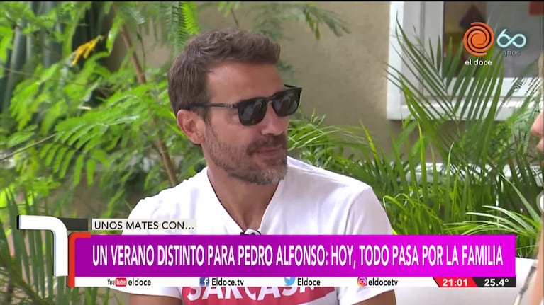 Pedro Alfonso habló sobre su relación con Marcelo Tinelli