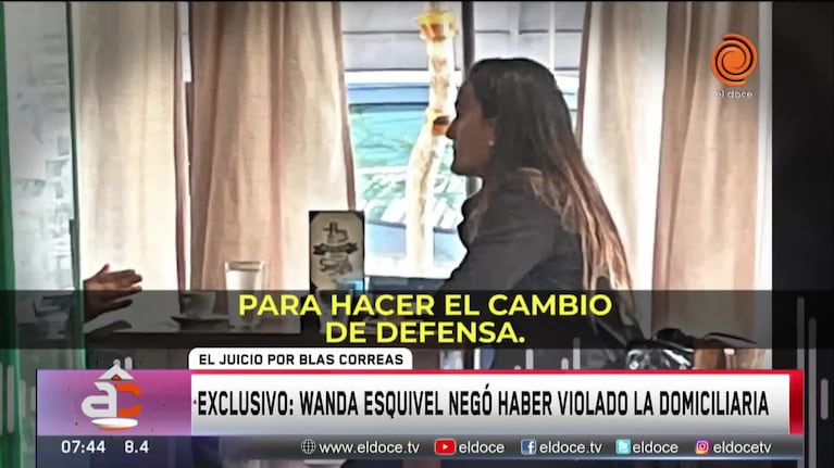 La policía detenida por el crimen de Blas negó que haya violado la prisión domiciliaria