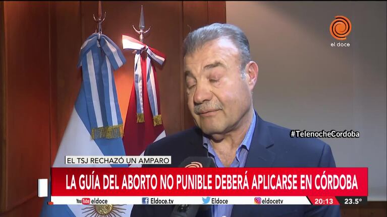 Fortuna habló sobre la guía del aborto no punible