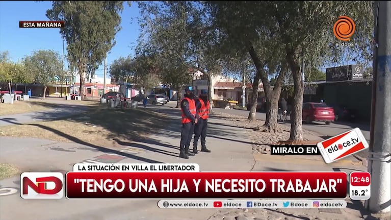 Fase 1 y polémica en Villa El Libertador: los vecinos reclaman trabajar
