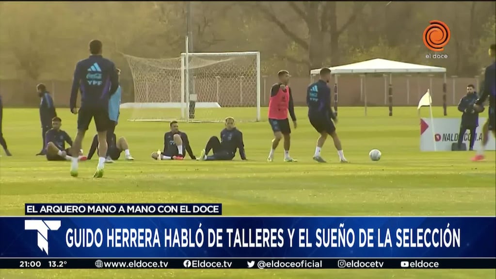 Guido Herrera: penales, la Selección y sus objetivos en Talleres