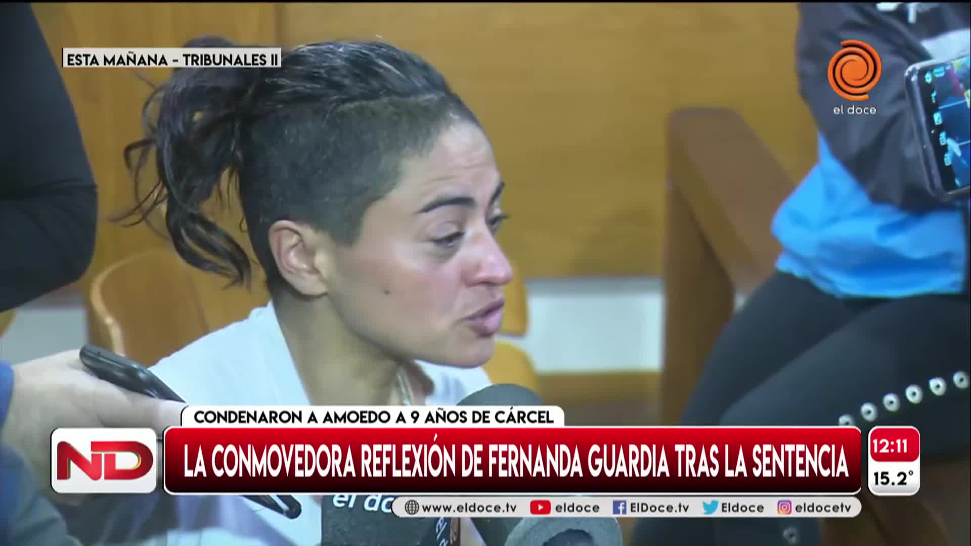 Fernanda Guardia explicó por qué quería "darle un abrazo" a Alan Amoedo