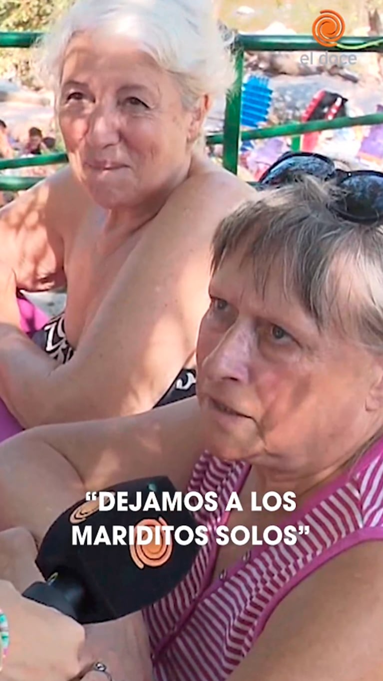 La escapada de las “chinchoneras” al río