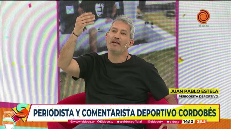 Juan Pablo Estela anticipó el debut de Noche de Fútbol