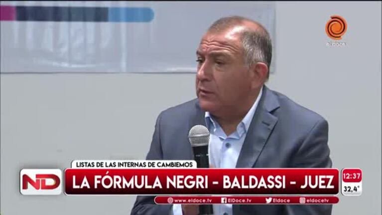 Presentación de los "bendecidos" de Cambiemos