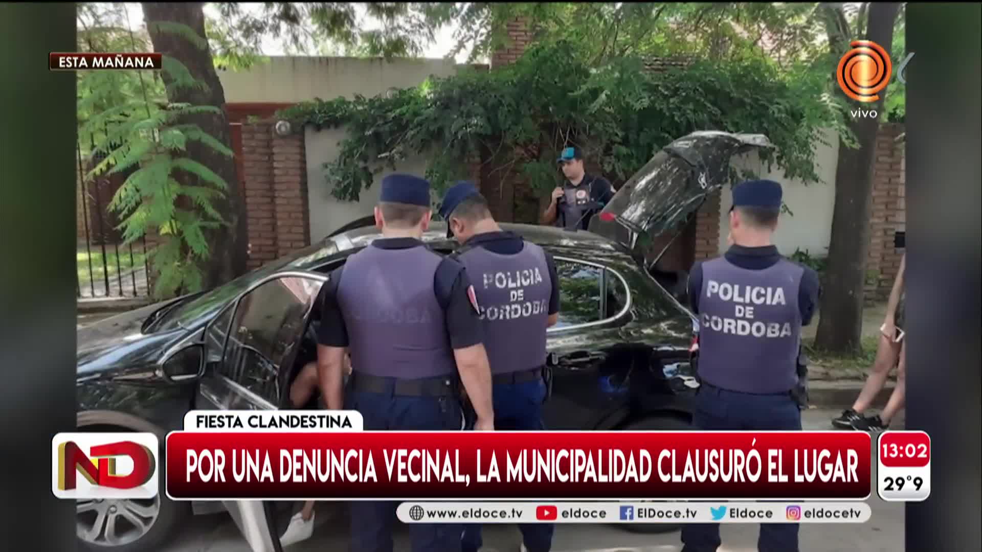 Clausuraron una fiesta clandestina: la explicación de los vecinos