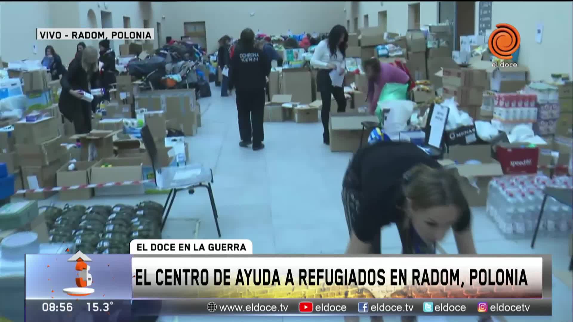 El Doce en la "ruta de los refugiados"