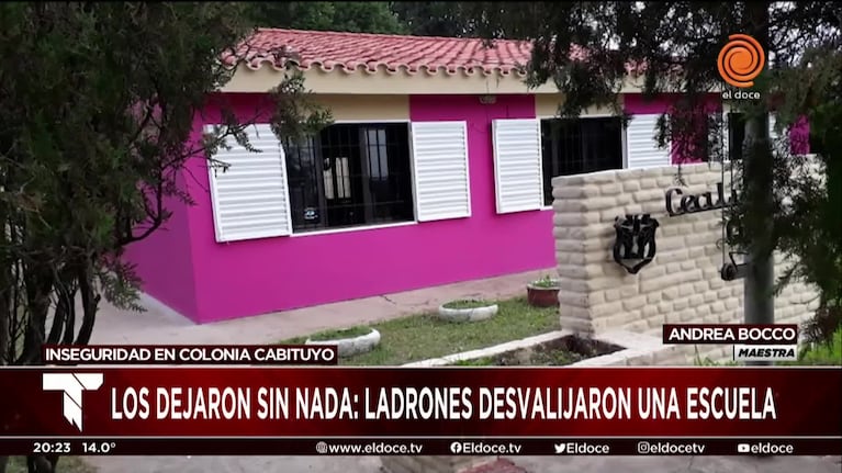 En un colegio rural de Córdoba se robaron hasta el radiograbador