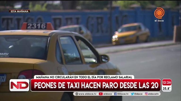 Paro de taxistas: la explicación desde el sector