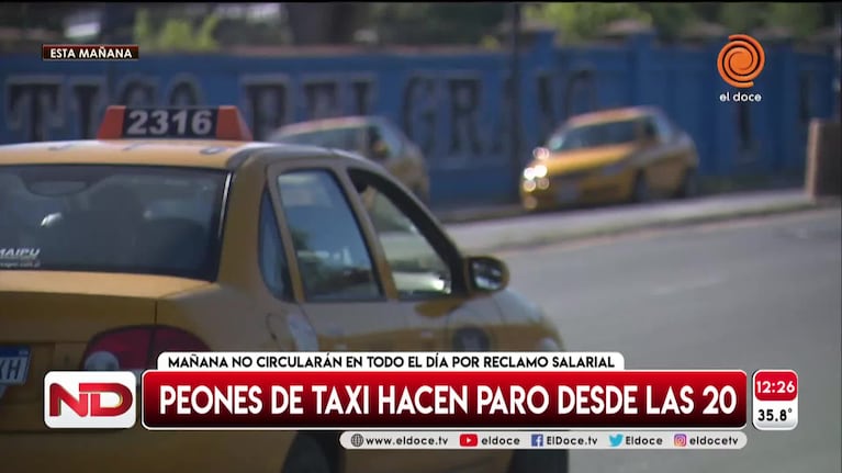 Paro de taxistas: la explicación desde el sector