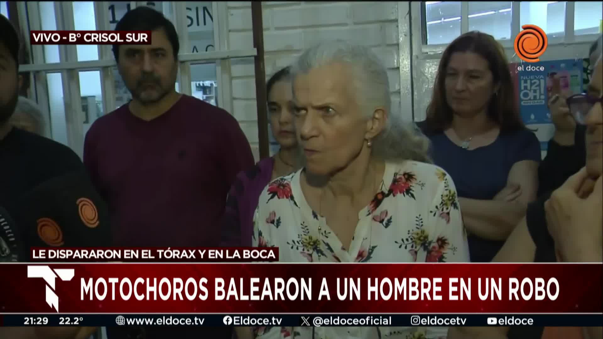 vecinos baleado