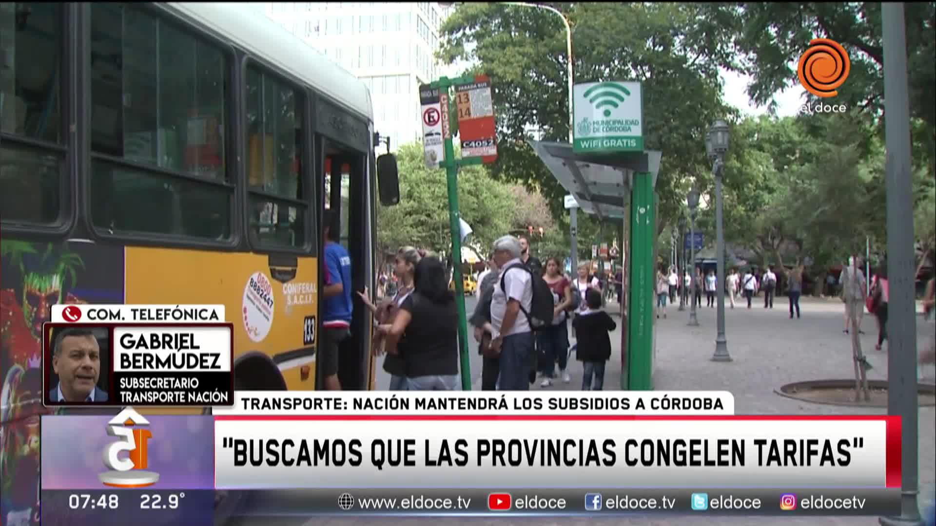 Subsidio nacional al transporte: no habría subas por 120 días