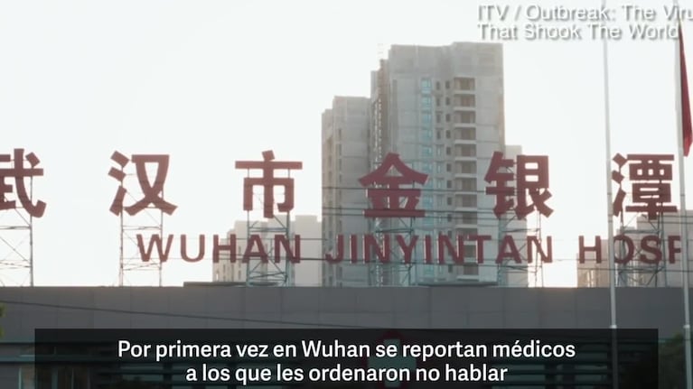 Coronavirus: filman en secreto a médicos de Wuhan