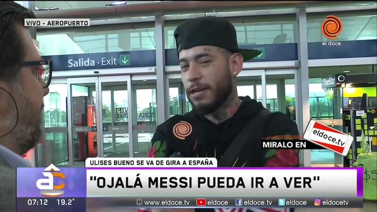 Ulises Bueno rumbo a España