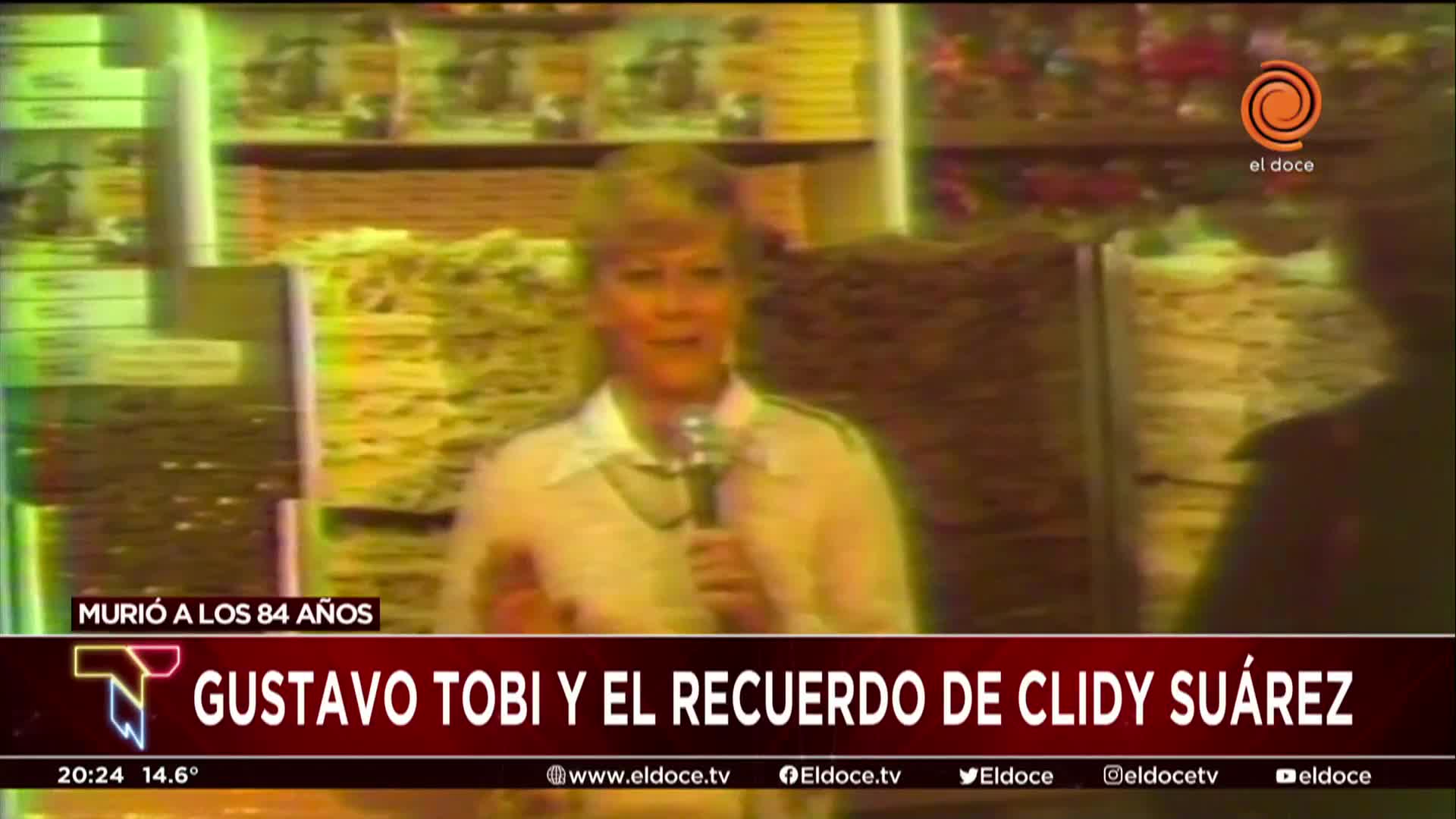 Gustavo Tobi y el cálido recuerdo de Clidy Suárez tras su muerte