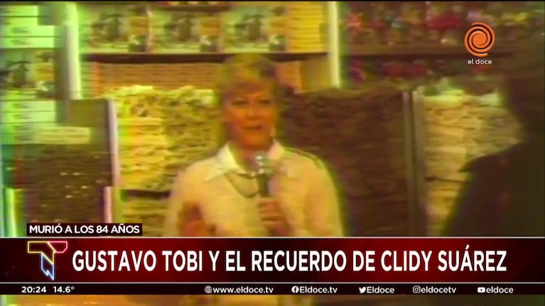 Gustavo Tobi y el cálido recuerdo de Clidy Suárez tras su muerte