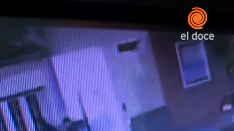 Agostina con Barrelier antes de ser asesinada