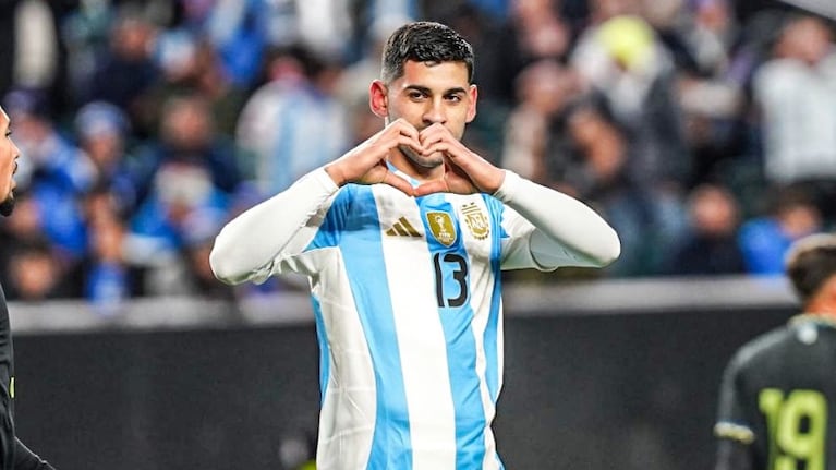 El gol del Cuti Romero y el 1 a 0 de Argentina sobre El Salvador