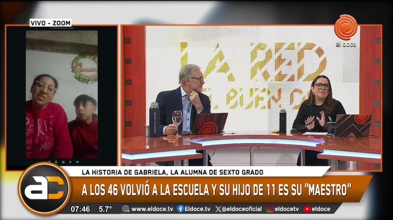 La historia de Gabriela, la cordobesa que va al primario con su hijo