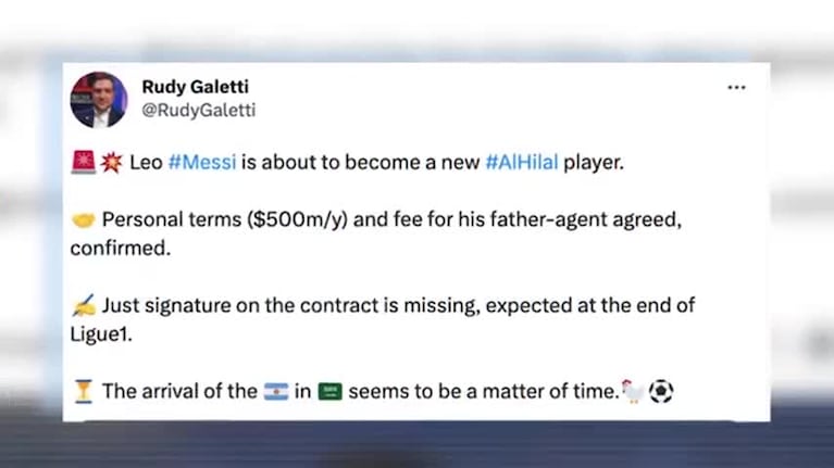 El anuncio de Inter Miami sobre la llegada de Messi