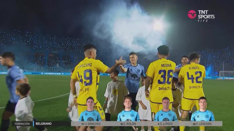 Impresionante recibimiento a Belgrano ante Boca