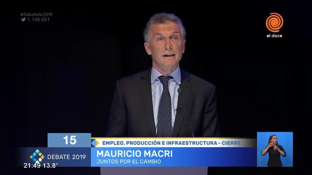 La fuerte respuesta de Macri a Fernández