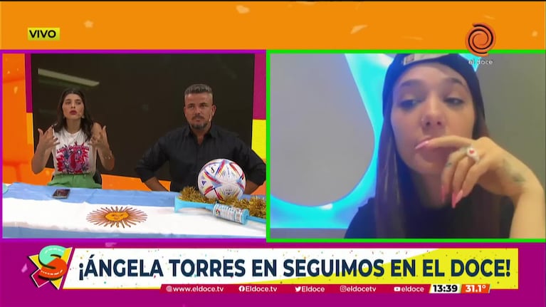 Ángela Torres en Seguimos en El Doce