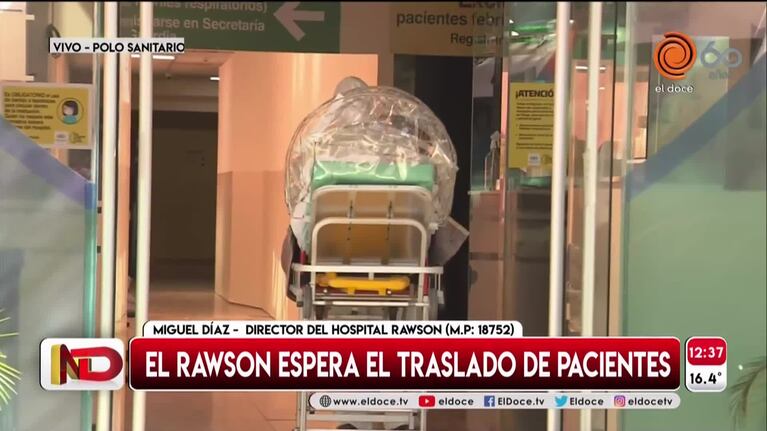 Hospital Italiano: trasladarán 8 pacientes por día al Polo Sanitario