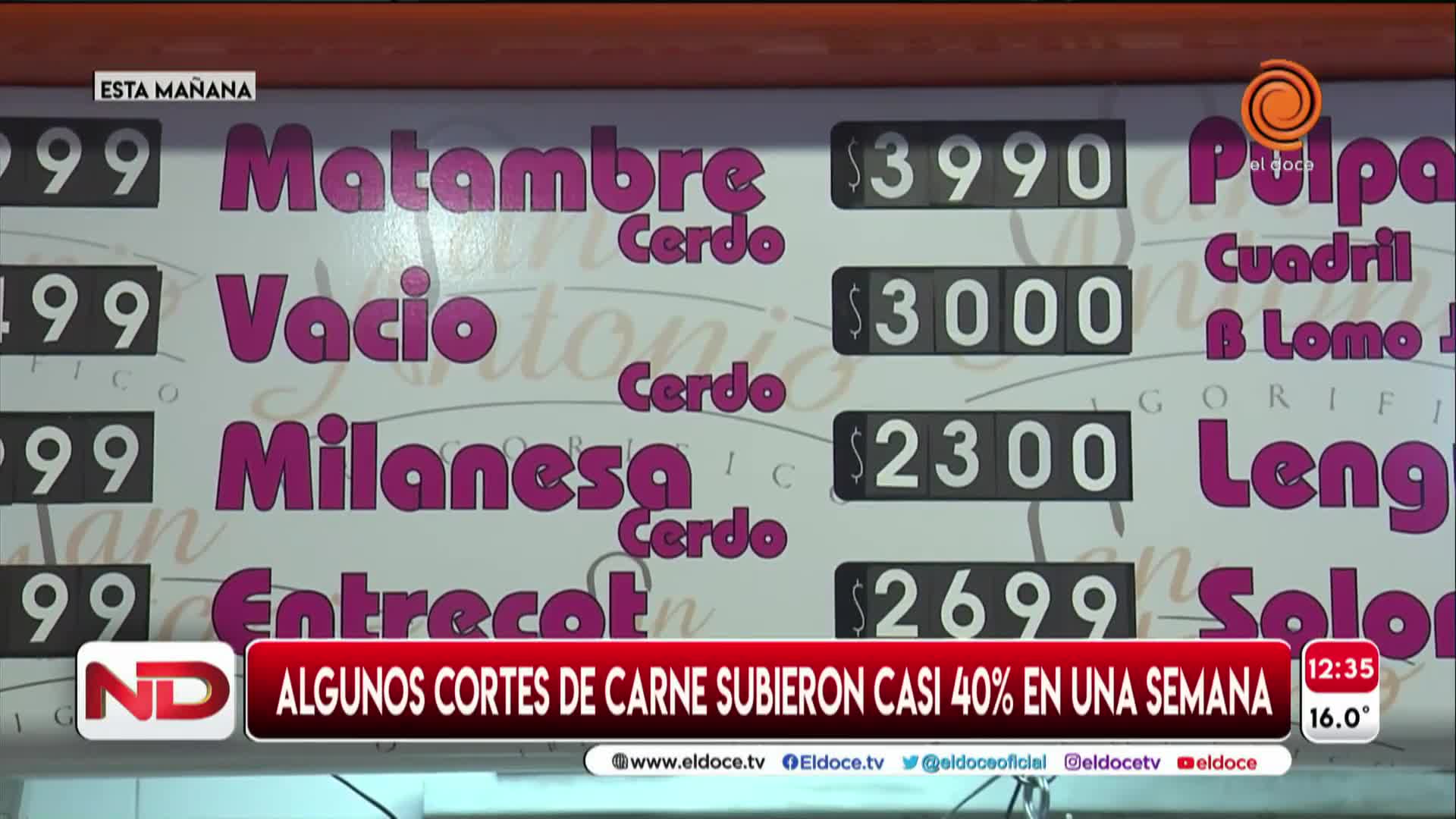 Aumentó la carne y comerciantes aseguran que podría volver a subir