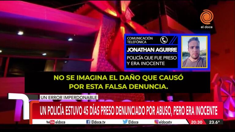 Estuvo preso 45 días acusado de violación y era inocente